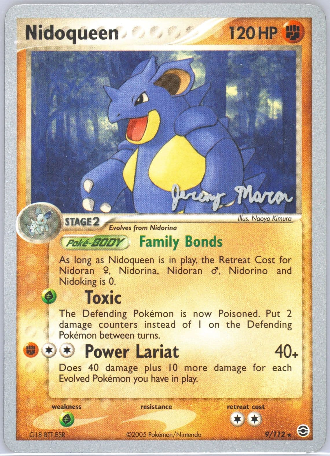 Nidoqueen Queendom (9) 2005 Pokemon World Championships Promo