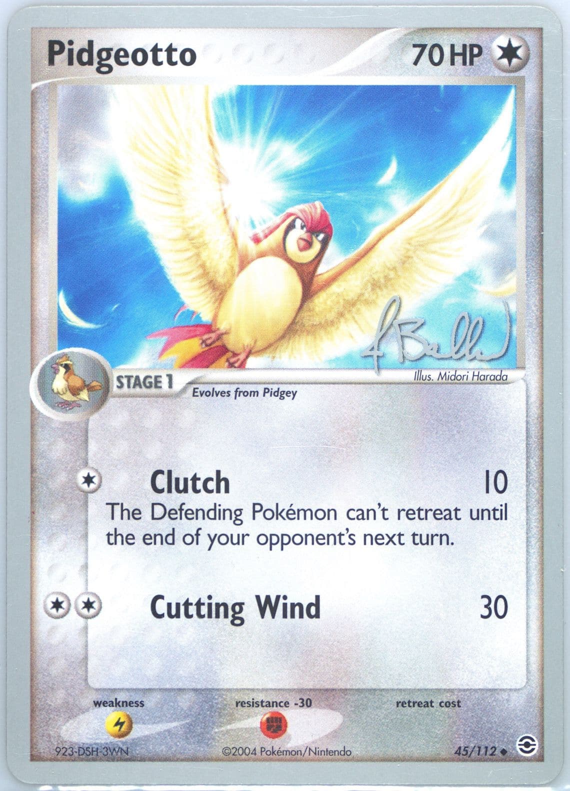 Pidgeotto B-L-S (45) 2006 Pokemon World Championships Promo