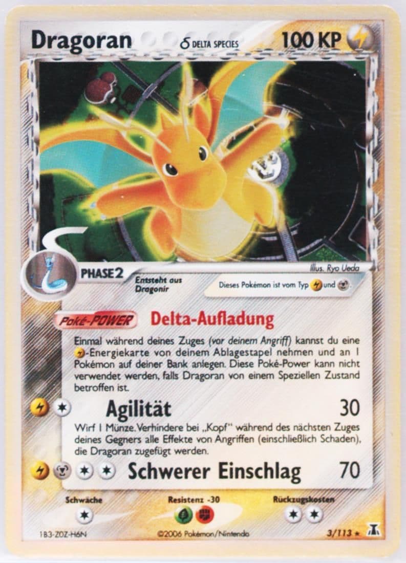 Dragoran-Holo German (3) 2005 Pokemon EX Delta Species
