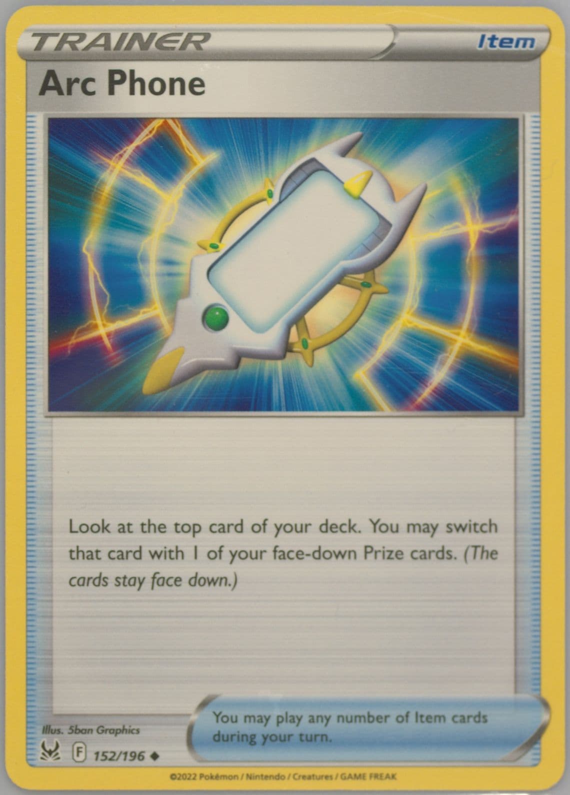 Arc Phone (152) 2022 Pokemon Sword & Shield Lost Origin