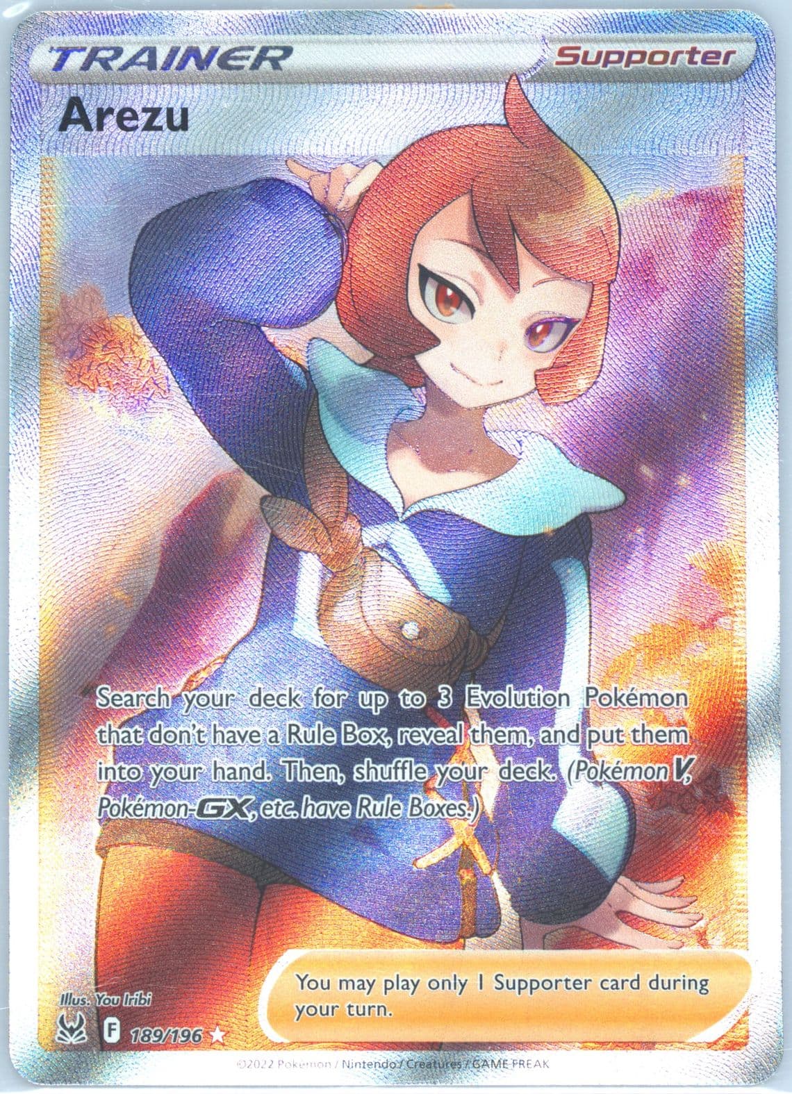 Full Art/Arezu (189) 2022 Pokemon Sword & Shield Lost Origin
