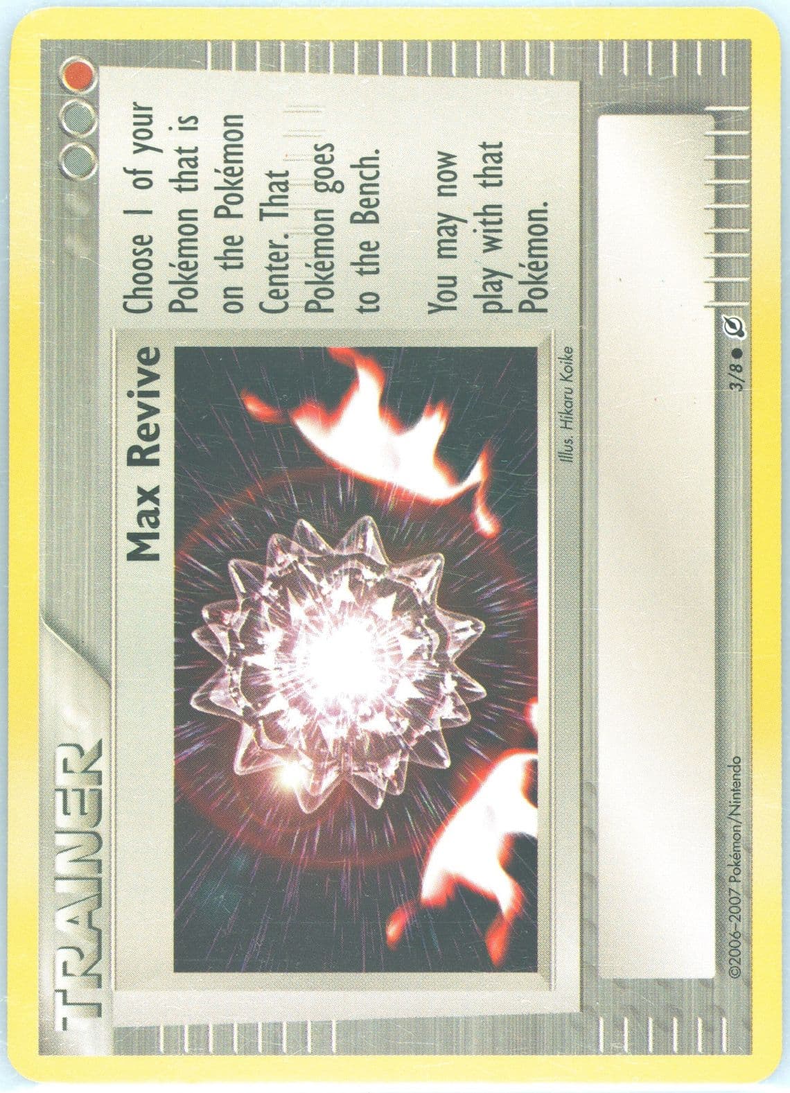 Max Revive (3) 2007 Pokemon Trading Figure Game Next Quest