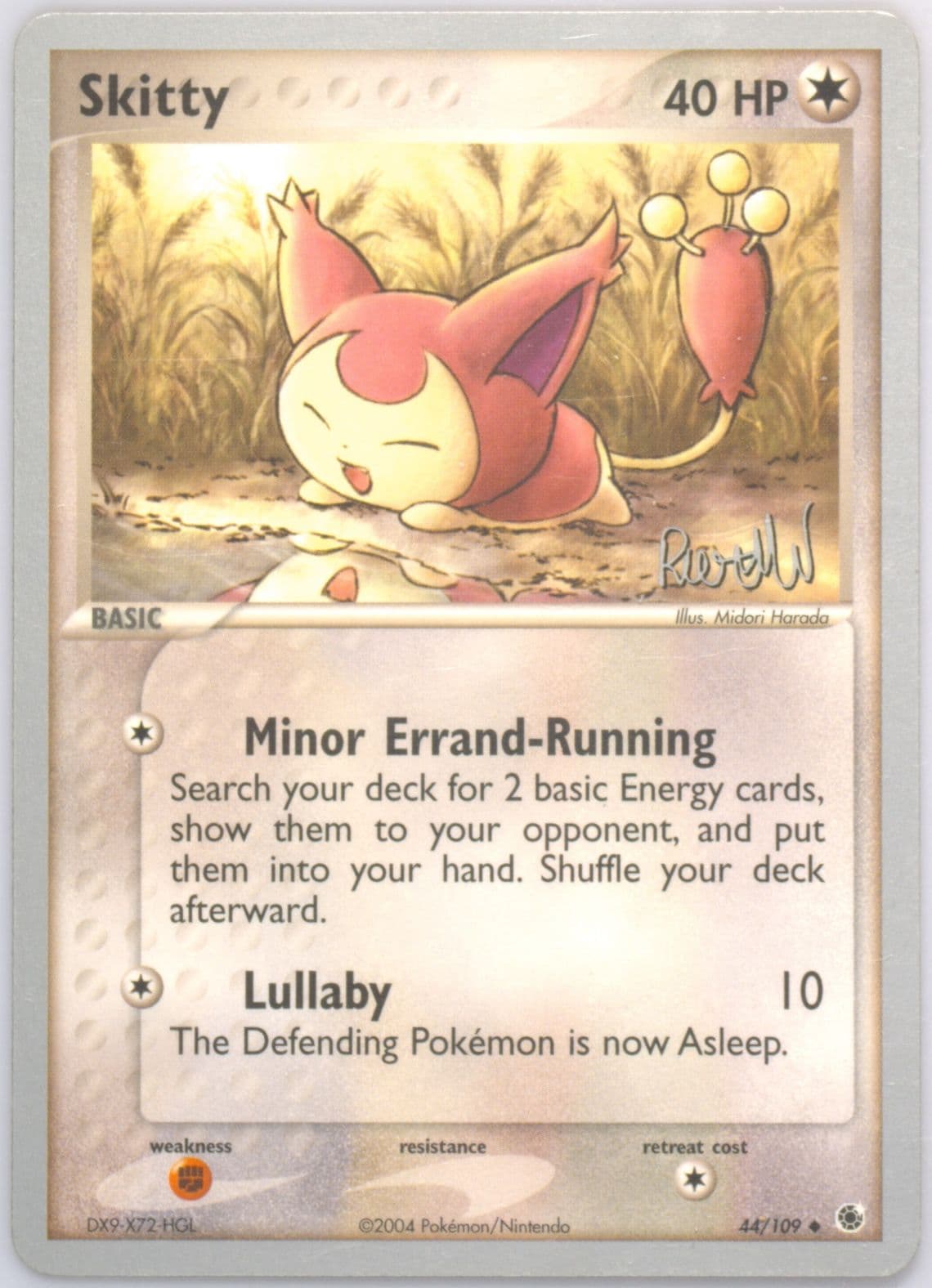 Skitty Rocky Beach (44) 2004 Pokemon World Championships Promo