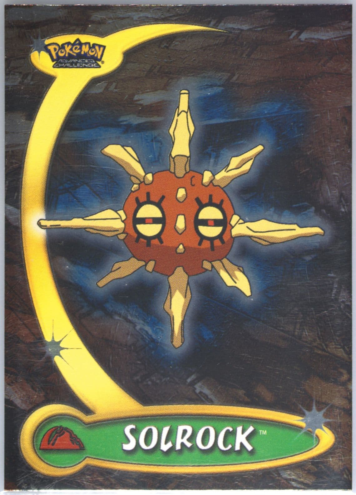 Solrock Foil (68) 2004 Topps Pokemon Advanced Challenge