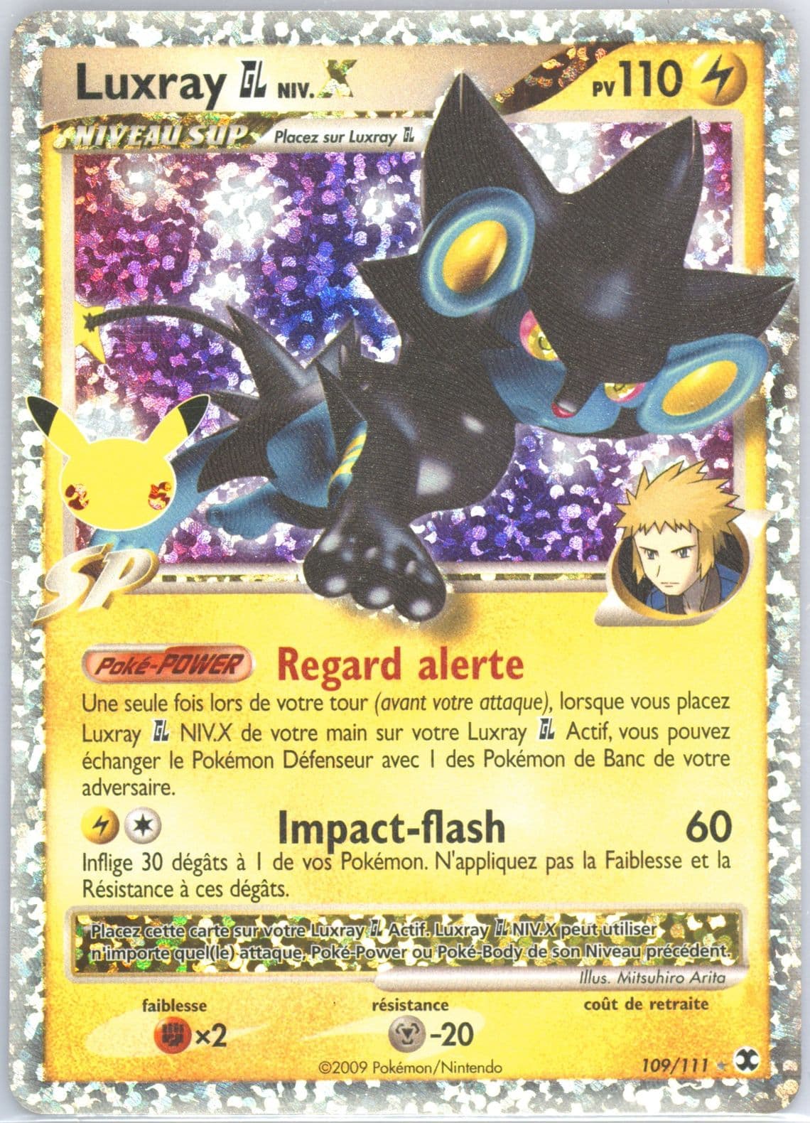 Luxray GL Niv.X-Holo French (109) 2021 Pokemon Celebrations Classic Collection