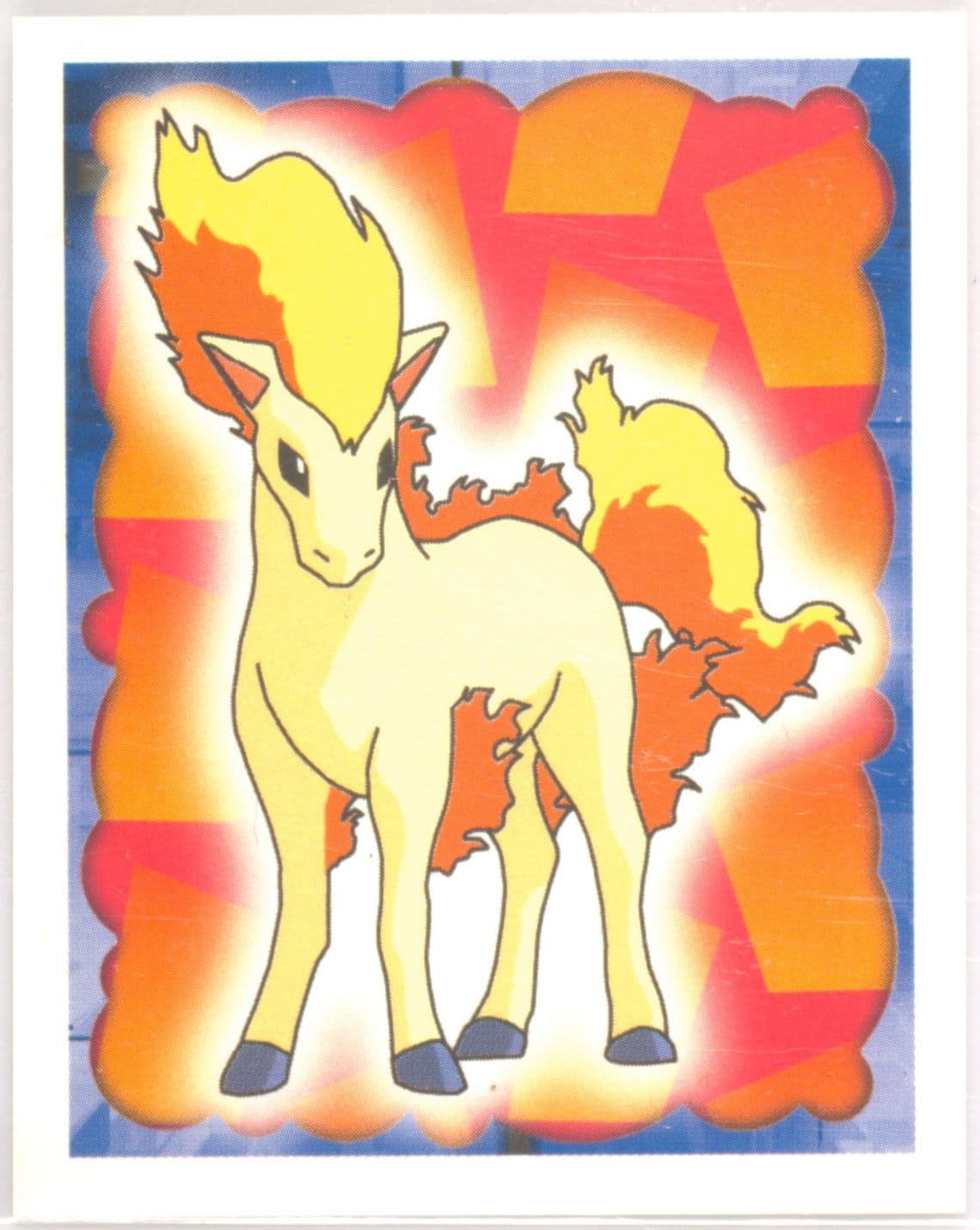 Ponyta (77) 1999 Merlin Pokemon