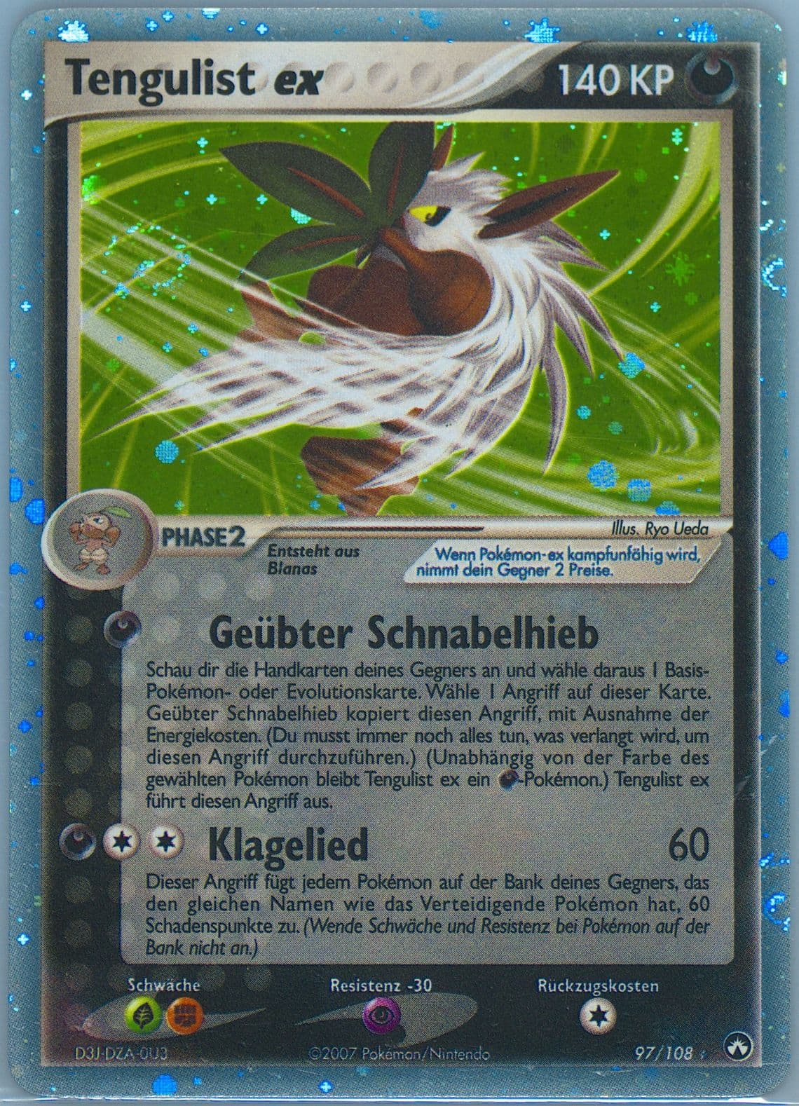Tengulist EX German (97) 2007 Pokemon EX Power Keepers