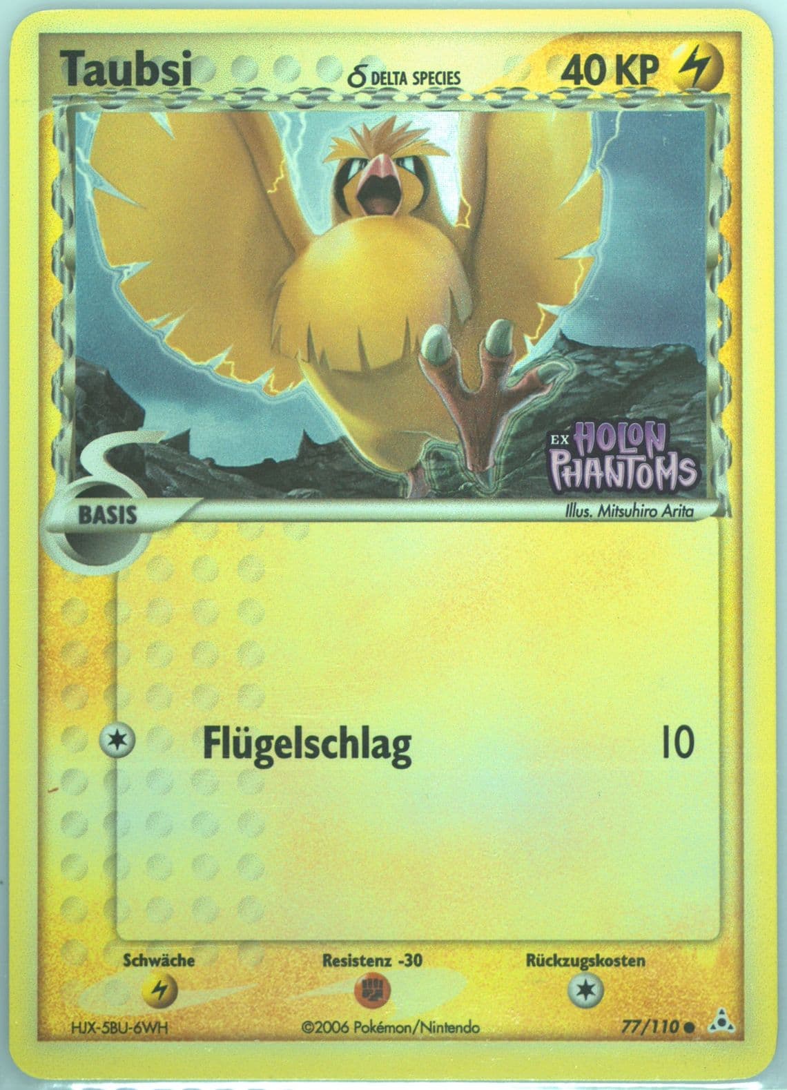 Taubsi-Reverse Foil German (77) 2006 Pokemon EX Holon Phantoms