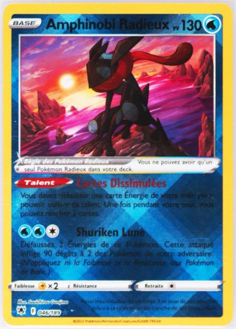 Amphinobi Radieux French (046) 2022 Pokemon Sword & Shield Astral Radiance