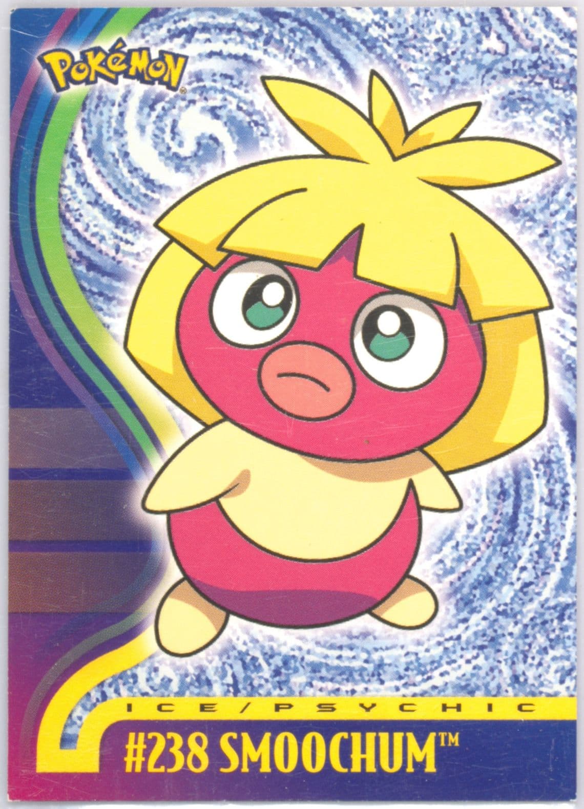 Smoochum (238) 2001 Topps Pokemon Johto League Champions