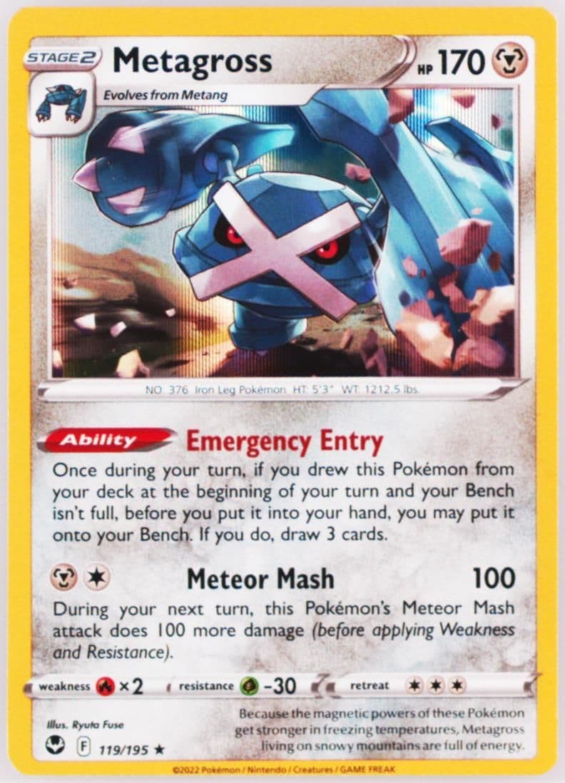 Metagross (119) 2022 Pokemon Sword & Shield Silver Tempest