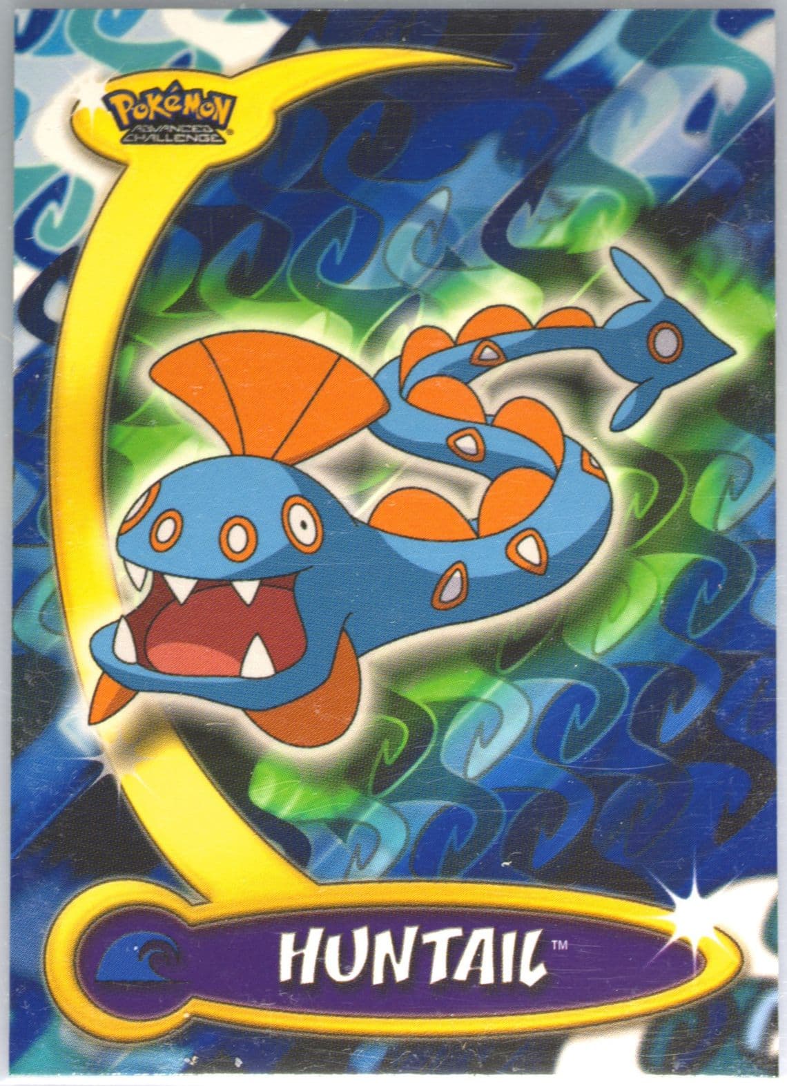 Huntail (36) 2004 Topps Pokemon Advanced Challenge