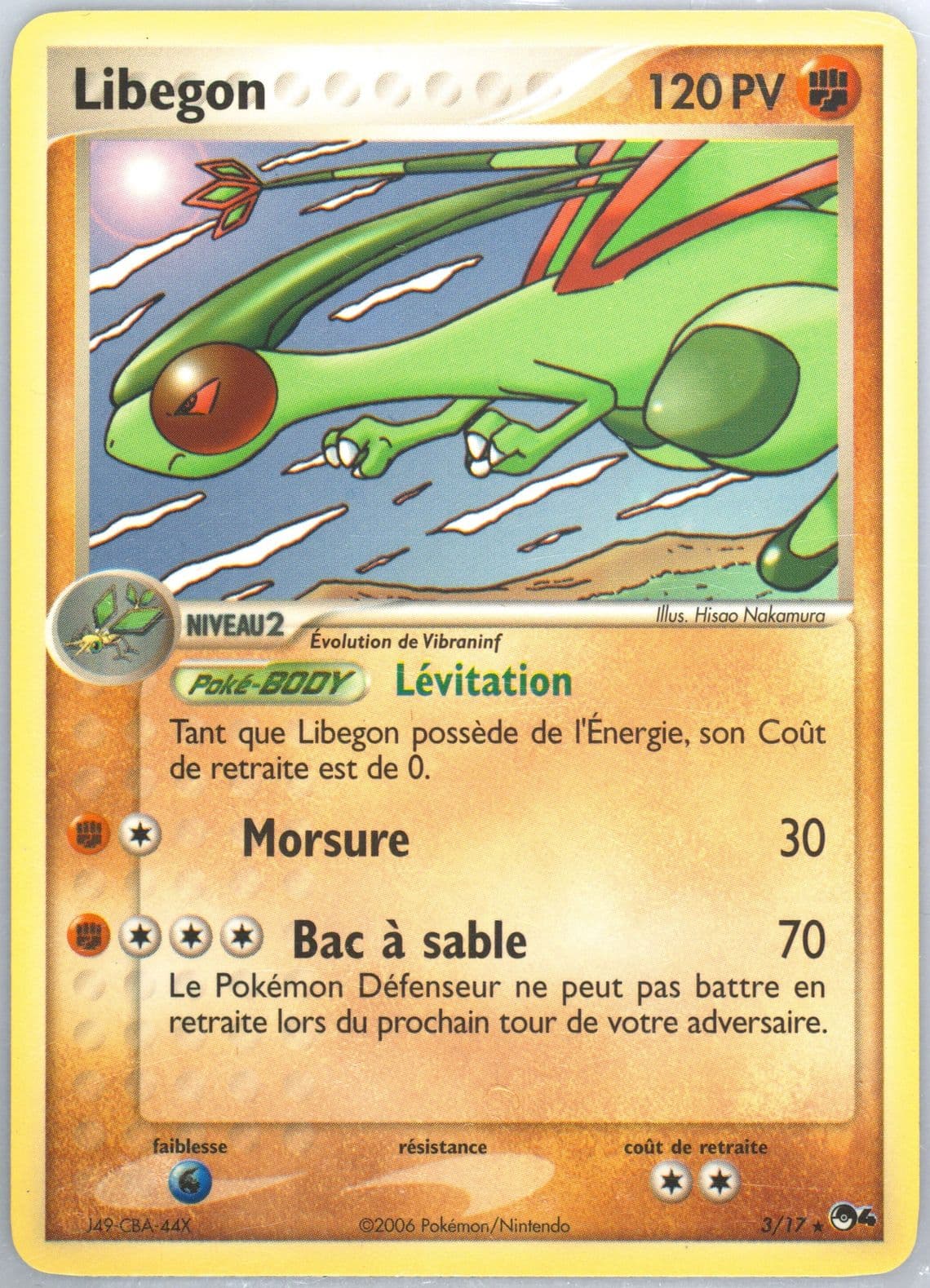 Libegon French (3) 2006 Pokemon Pop Series 4