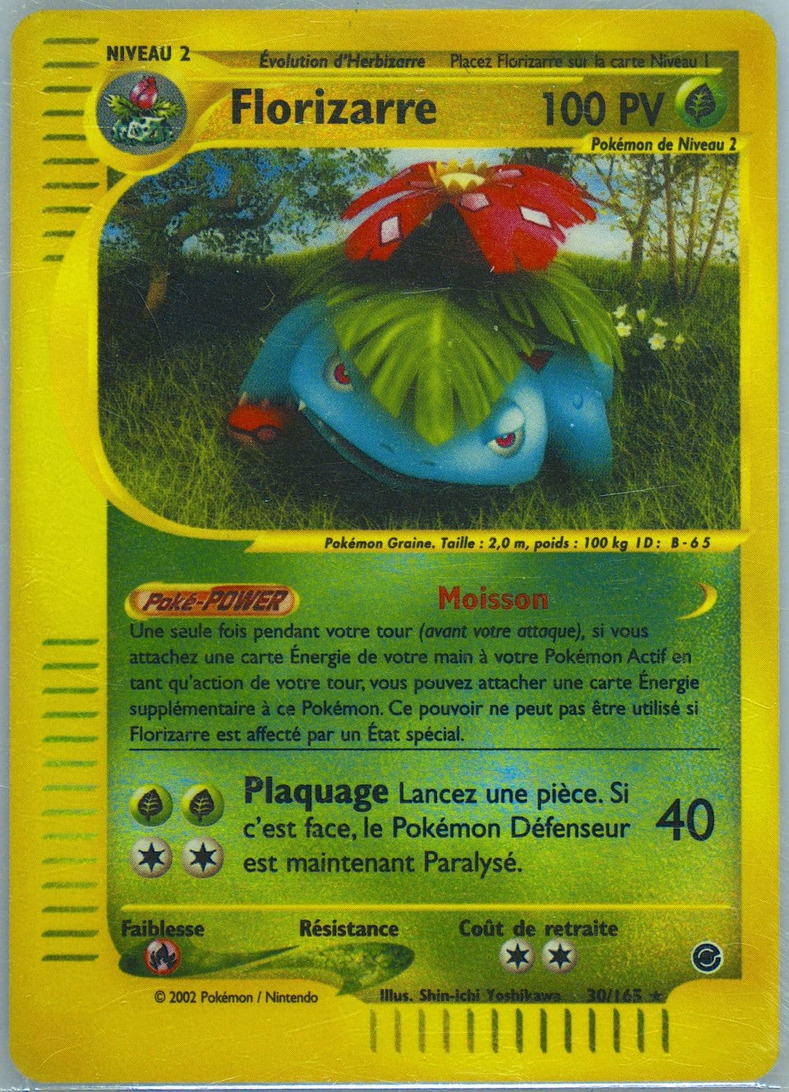 Florizarre-Reverse Foil French (30) 2002 Pokemon Expedition