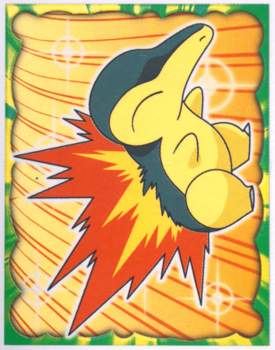 Cyndaquil (6) 2001 Merlin Pokemon 3