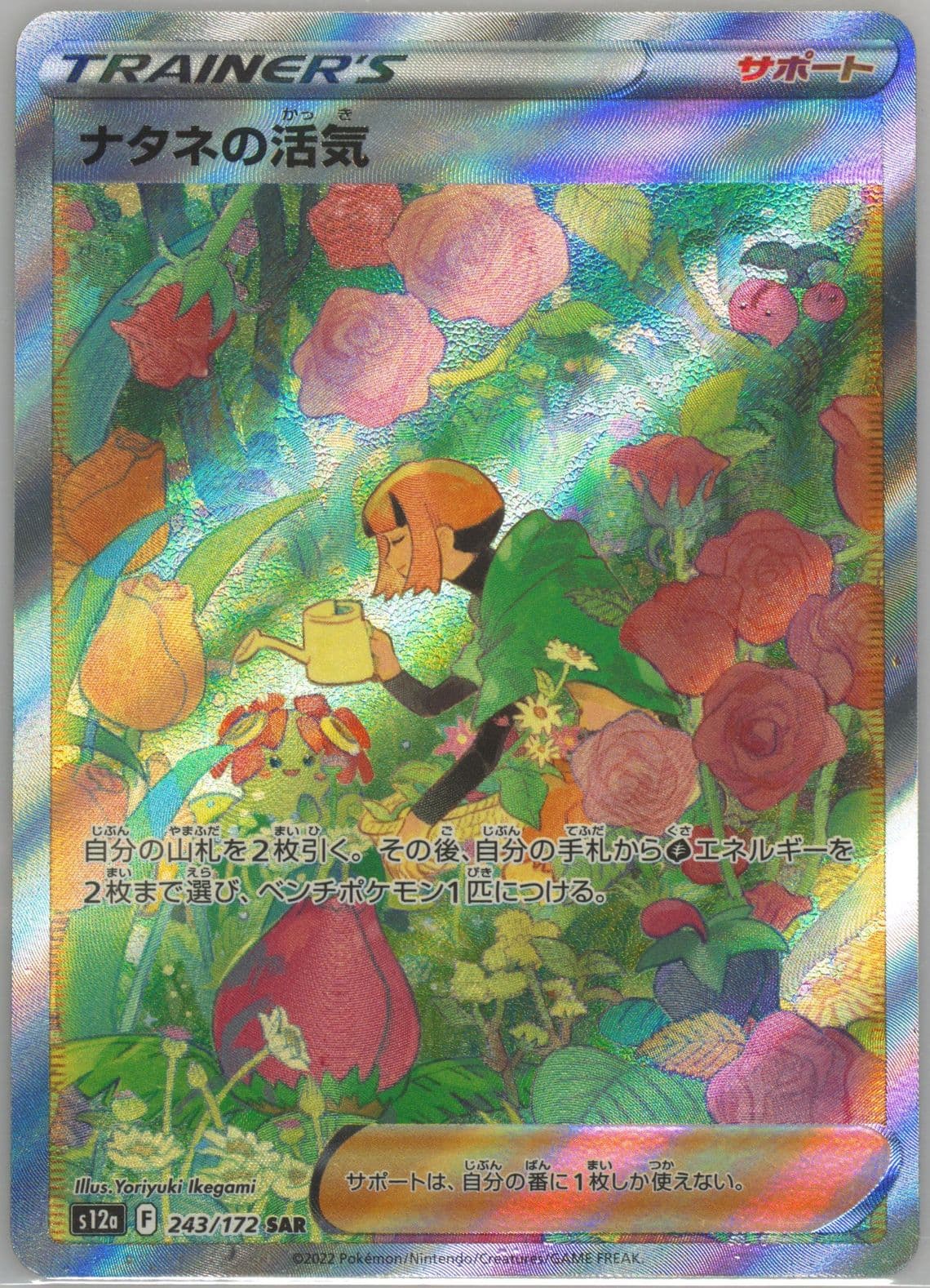 Full Art/Gardenia's Vigor (243) 2022 Pokemon Japanese Sword & Shield Vstar Universe