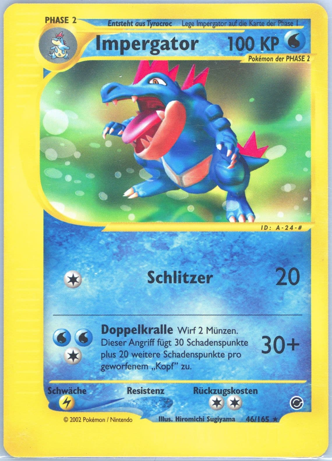 Impergator German (46) 2002 Pokemon Expedition