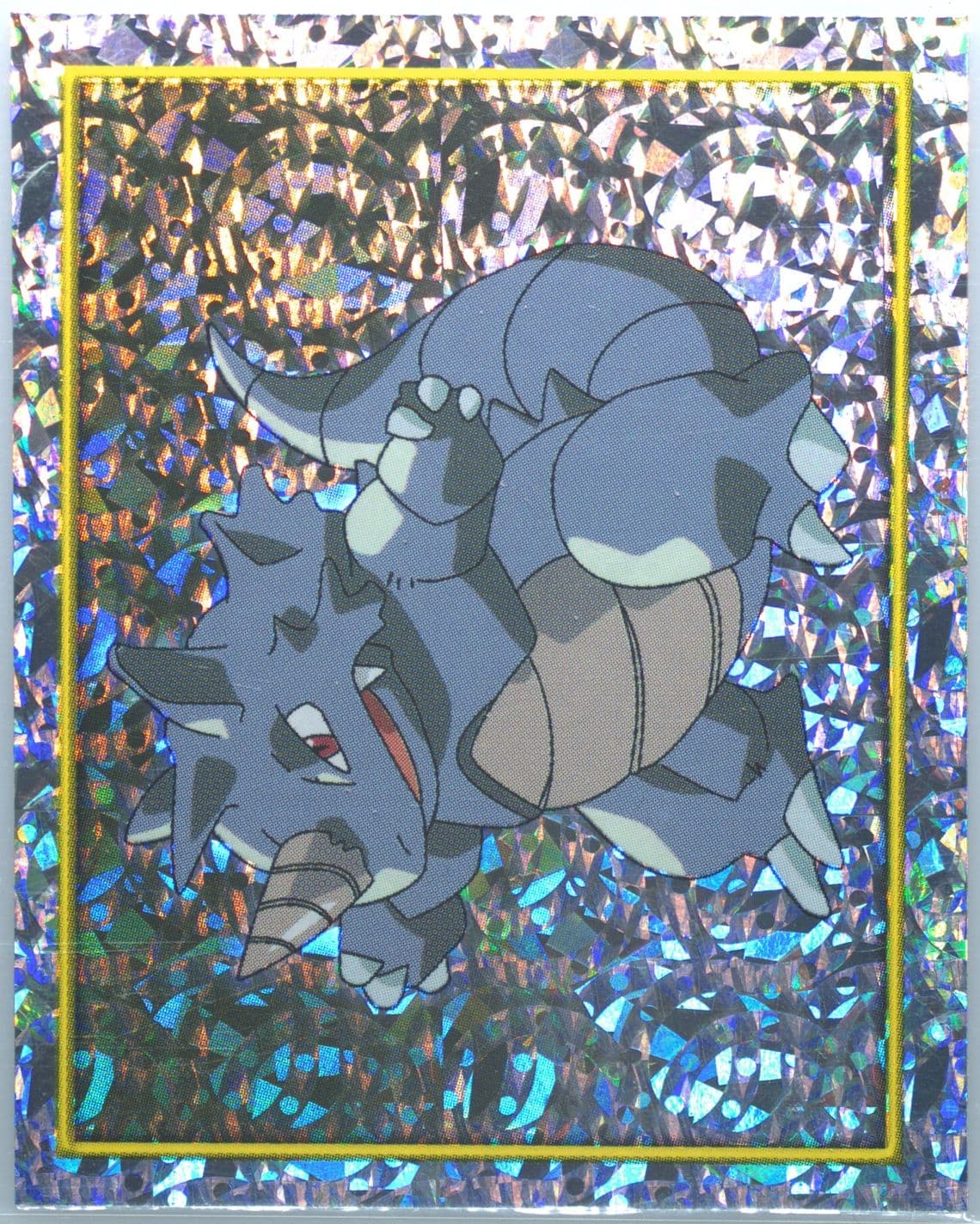 Rhydon-Prism (118) 2000 Merlin Pokemon 2