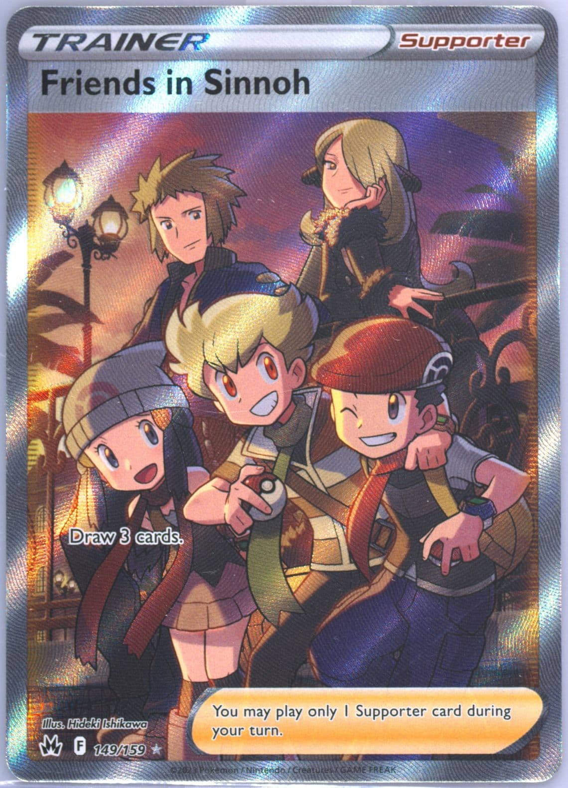 Full Art/Friends in Sinnoh (149) 2023 Pokemon Sword and Shield Crown Zenith
