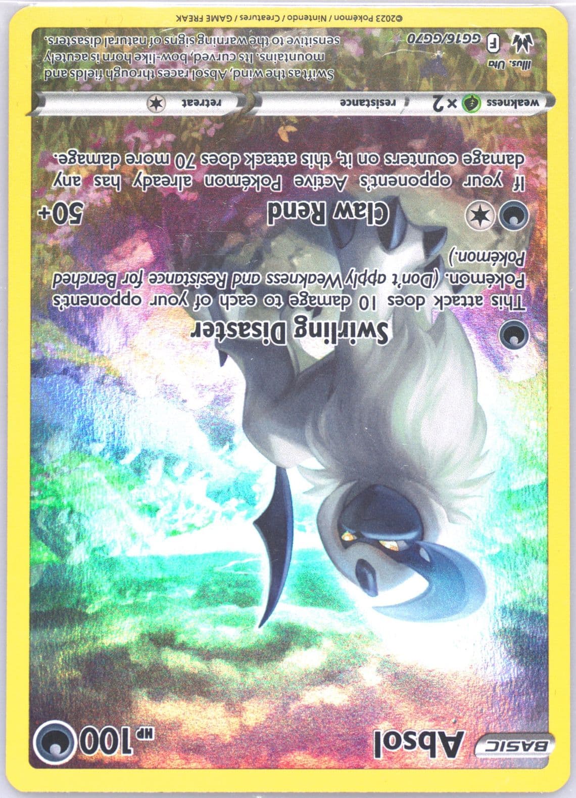 Full Art/Absol (GG16) 2023 Pokemon Sword and Shield Crown Zenith