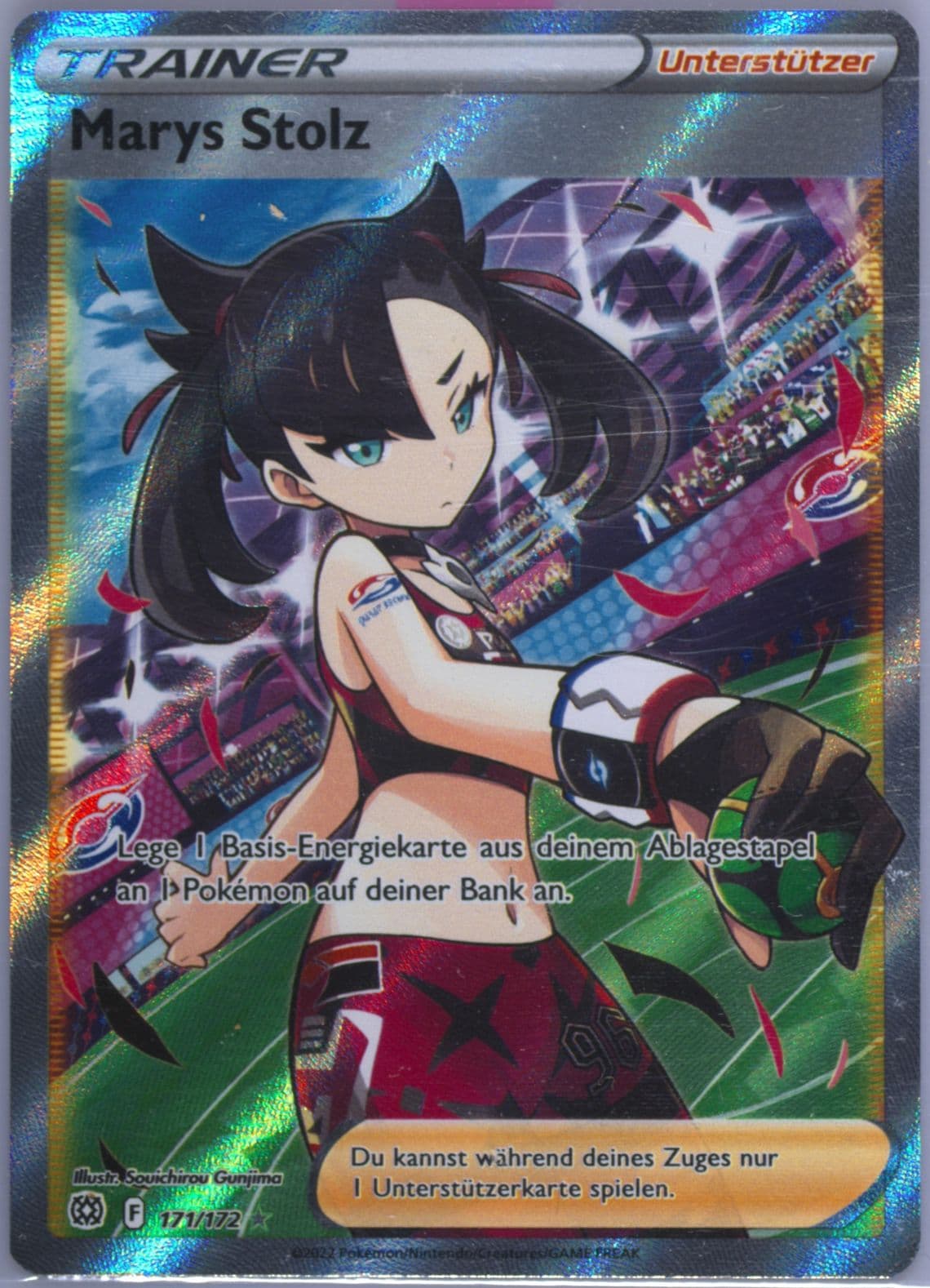 Full Art/Marys Stolz German (171) 2022 Pokemon Sword & Shield Brilliant Stars