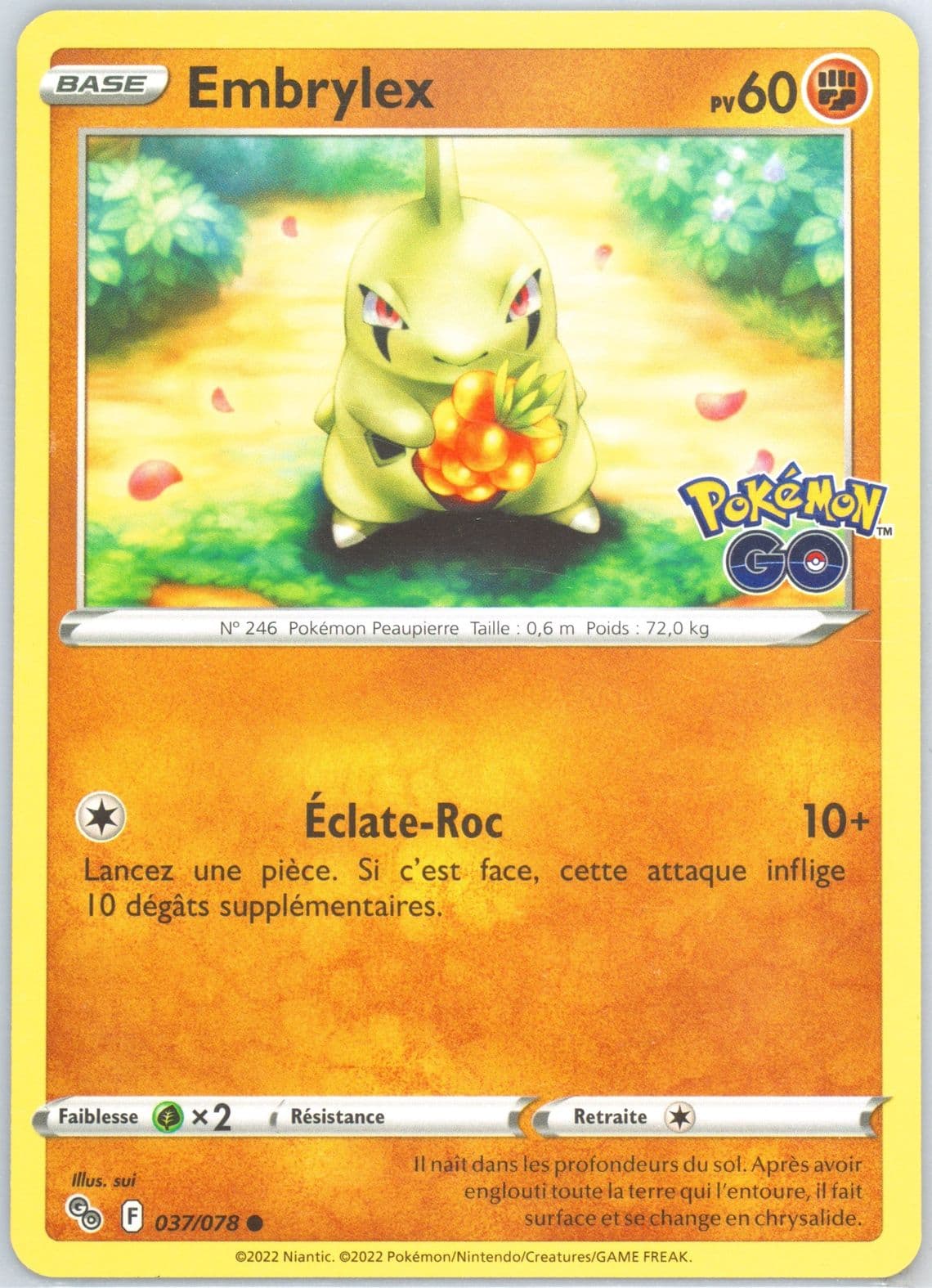 Embrylex French (037) 2022 Pokemon Go