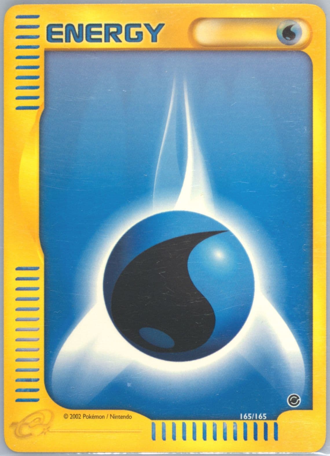 Water Energy (165) 2002 Pokemon Expedition