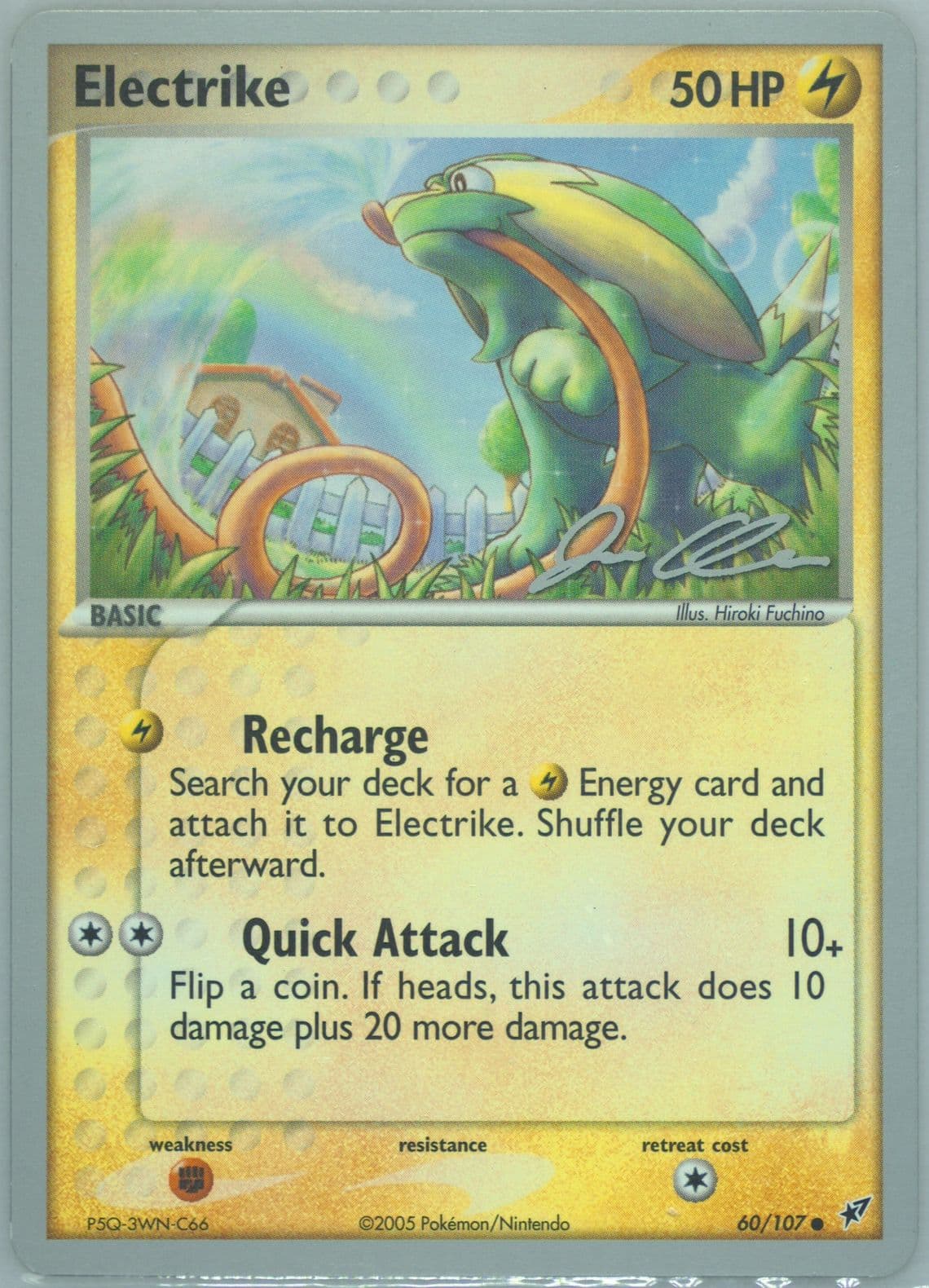 Electrike Mewtrick (60) 2006 Pokemon World Championships Promo