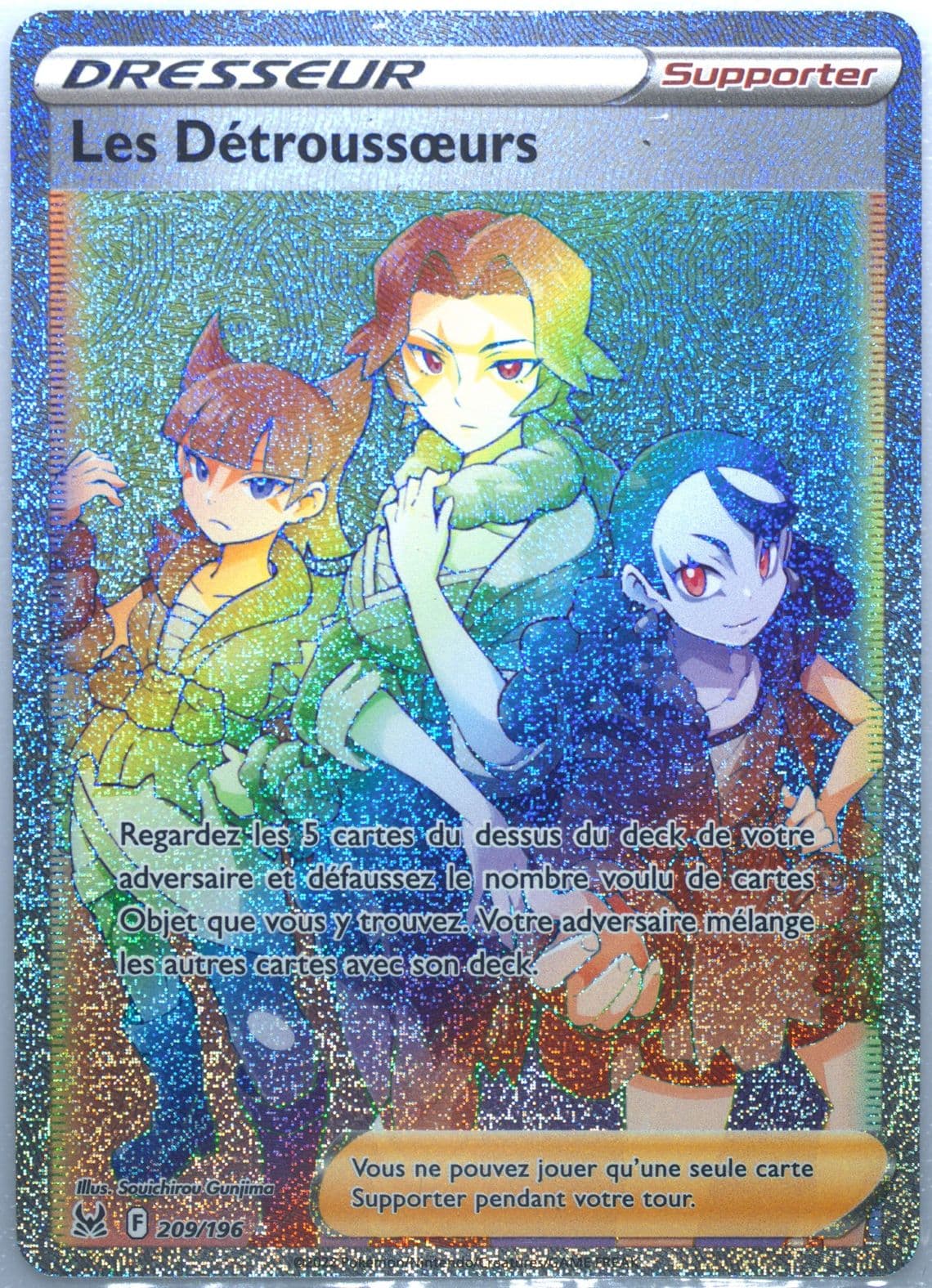 Full Art/Les Detroussoeurs French-Secret (209) 2022 Pokemon Sword & Shield Lost Origin