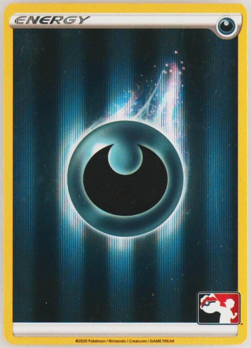 Darkness Energy-Holo 2022 Pokemon Play! Pokemon Prize Pack: Series 1