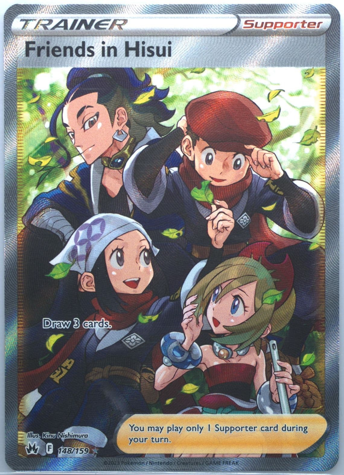 Full Art/Friends in Hisui Italian (148) 2023 Pokemon Sword and Shield Crown Zenith