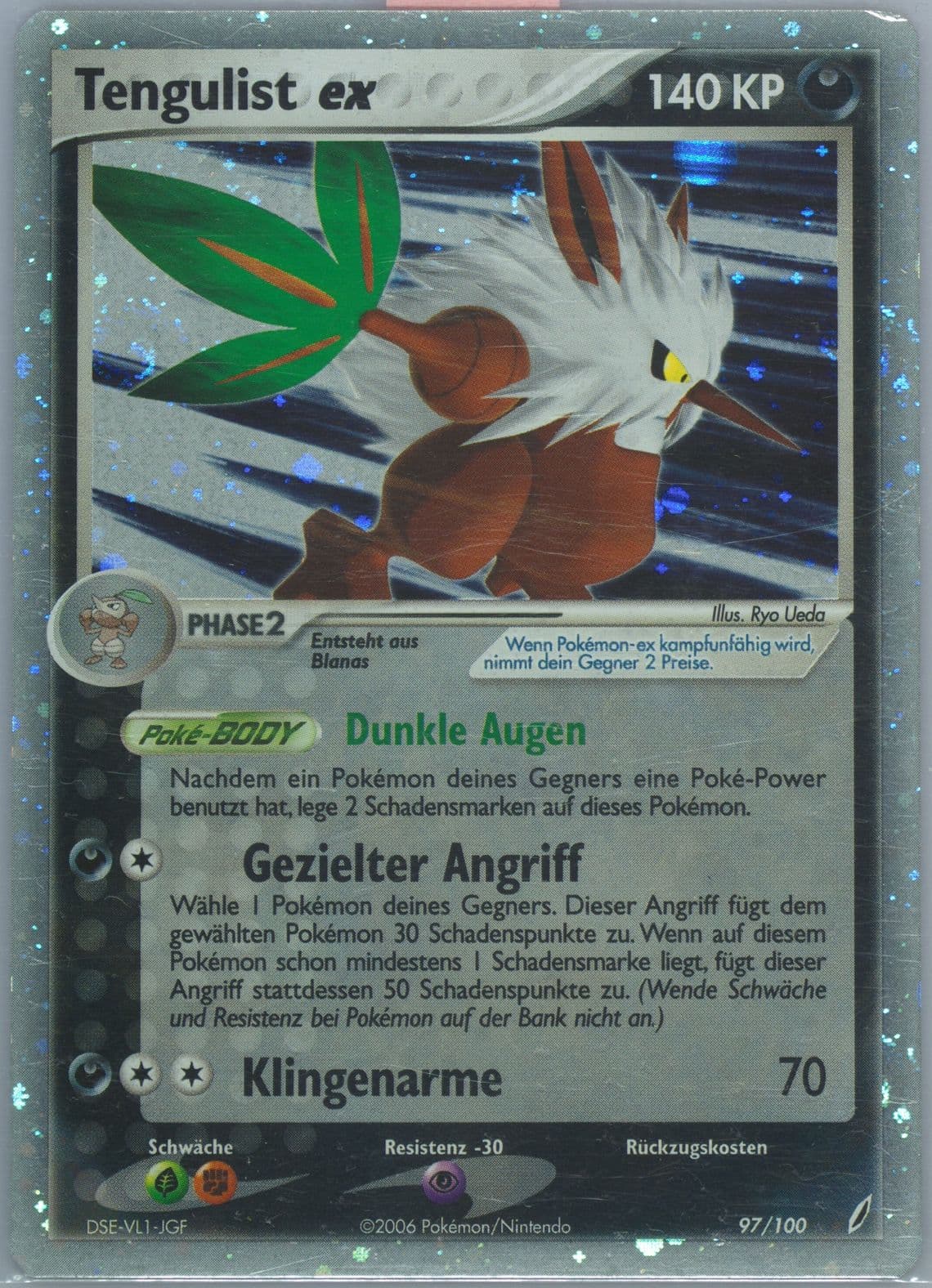 Tengulist EX-Holo German (97) 2006 Pokemon EX Crystal Guardians