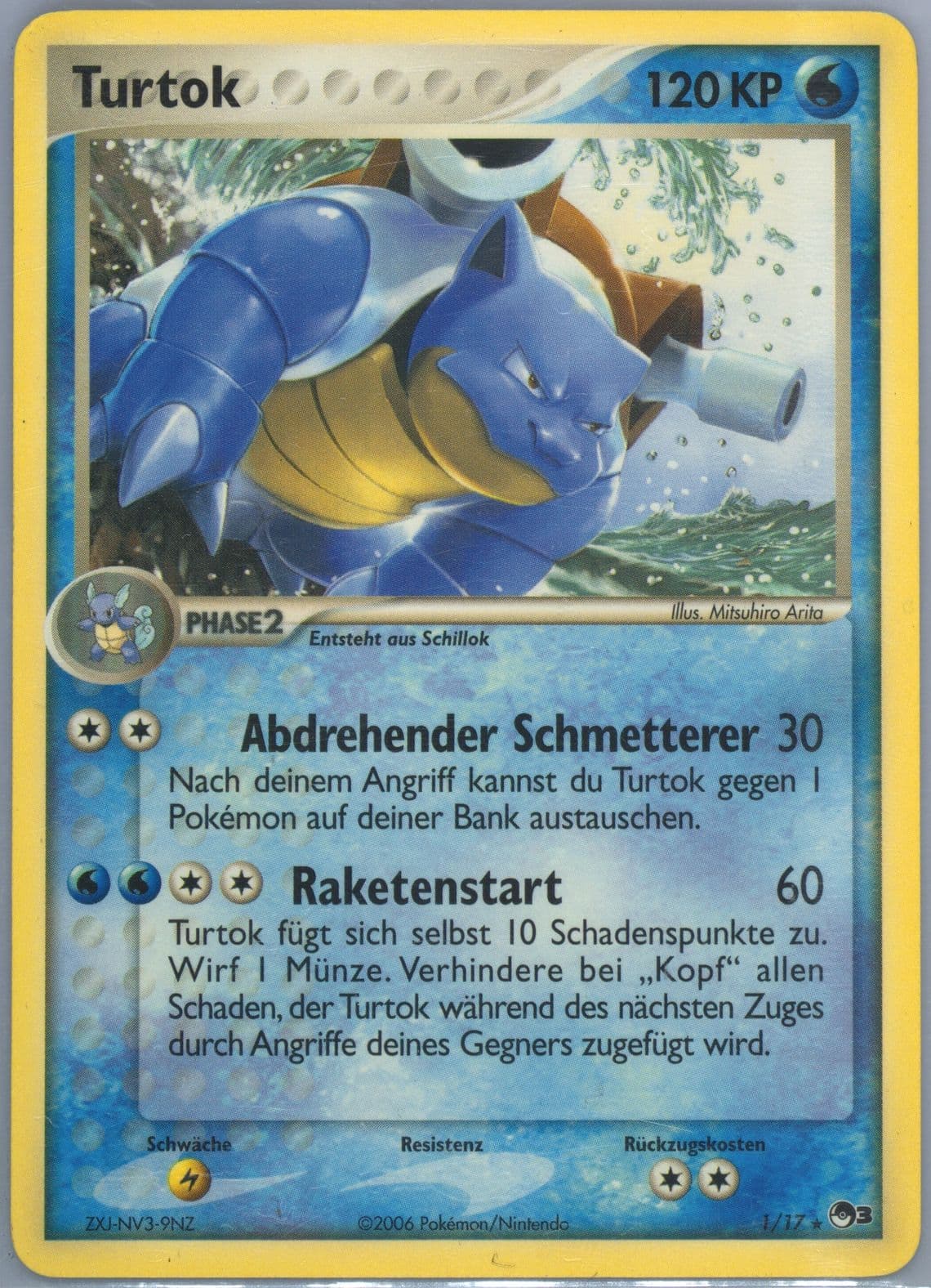 Turtok German (1) 2006 Pokemon Pop Series 3