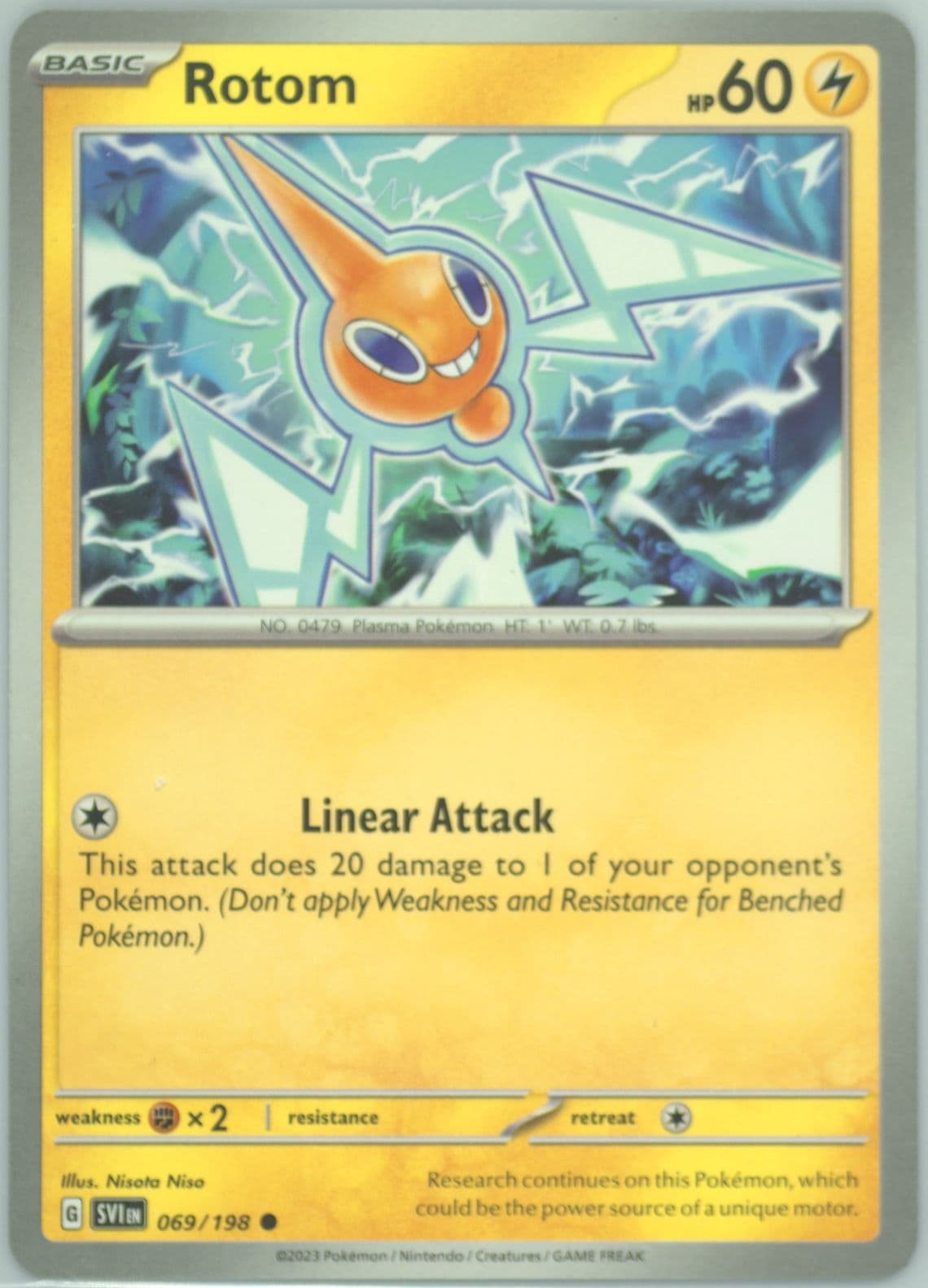 Rotom (069) 2023 Pokemon Svi EN-Scarlet & Violet