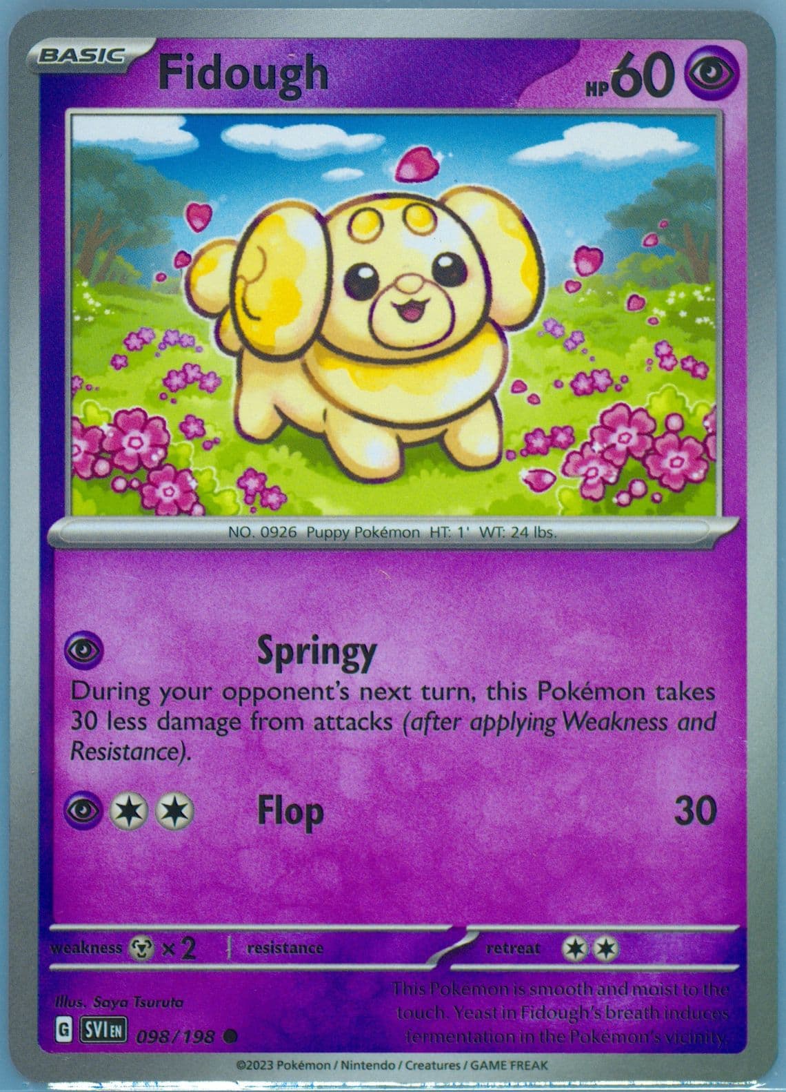 Fidough (098) 2023 Pokemon Svi EN-Scarlet & Violet