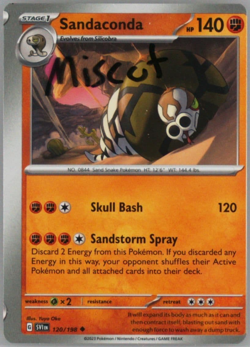 Sandaconda (120) 2023 Pokemon Svi EN-Scarlet & Violet