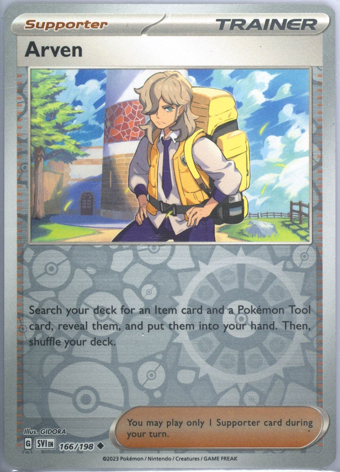 Arven (166) 2023 Pokemon Svi EN-Scarlet & Violet