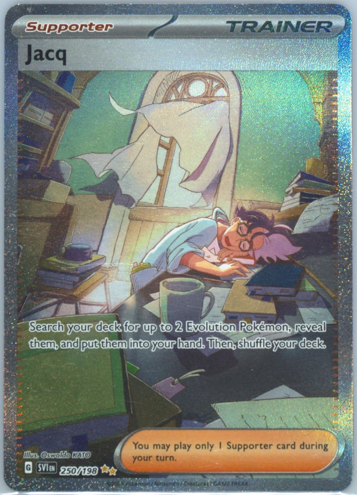 Jacq Special Illustration Rare (250) 2023 Pokemon Svi EN-Scarlet & Violet