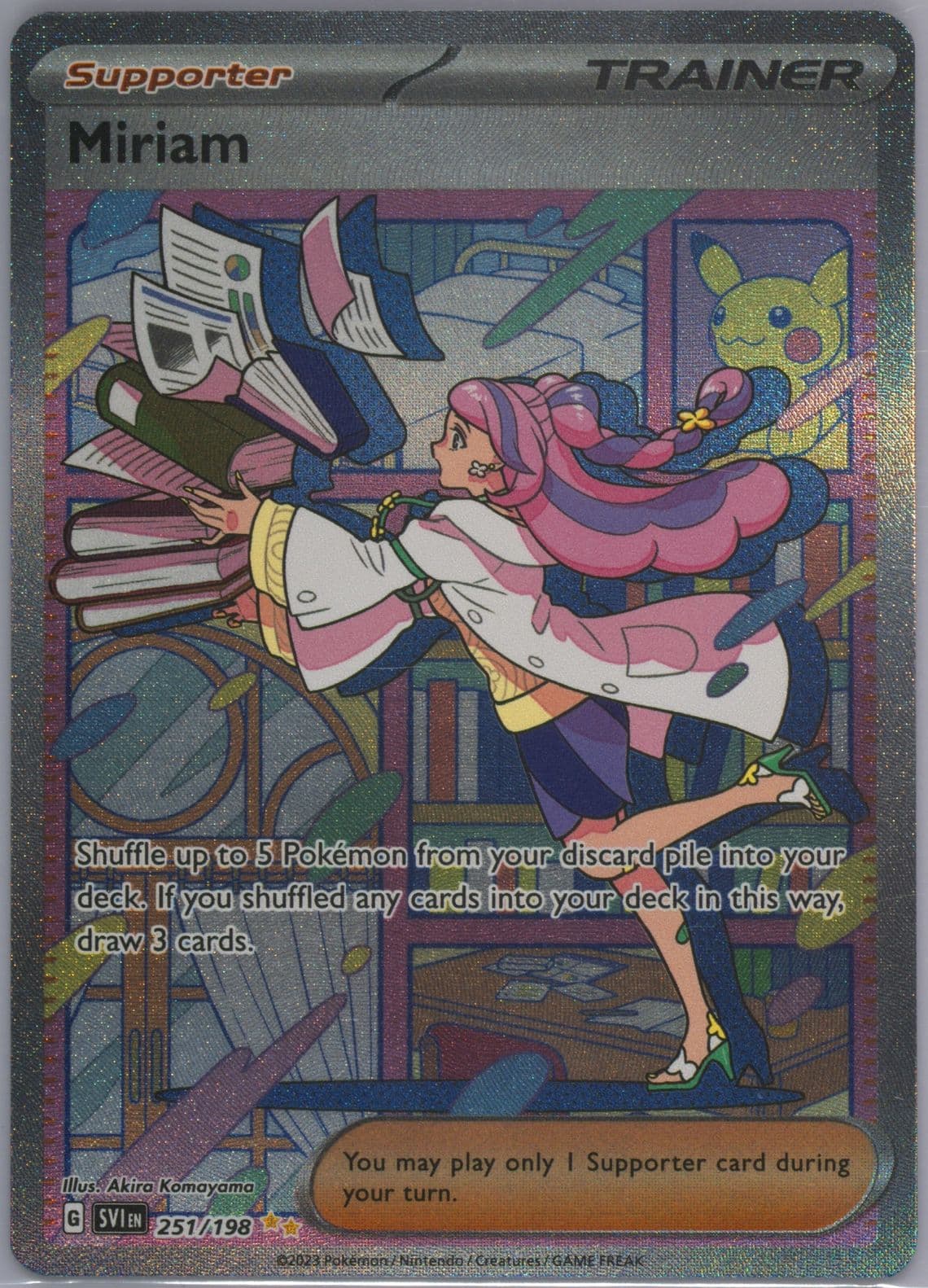 Miriam Special Illustration Rare (251) 2023 Pokemon Svi EN-Scarlet & Violet