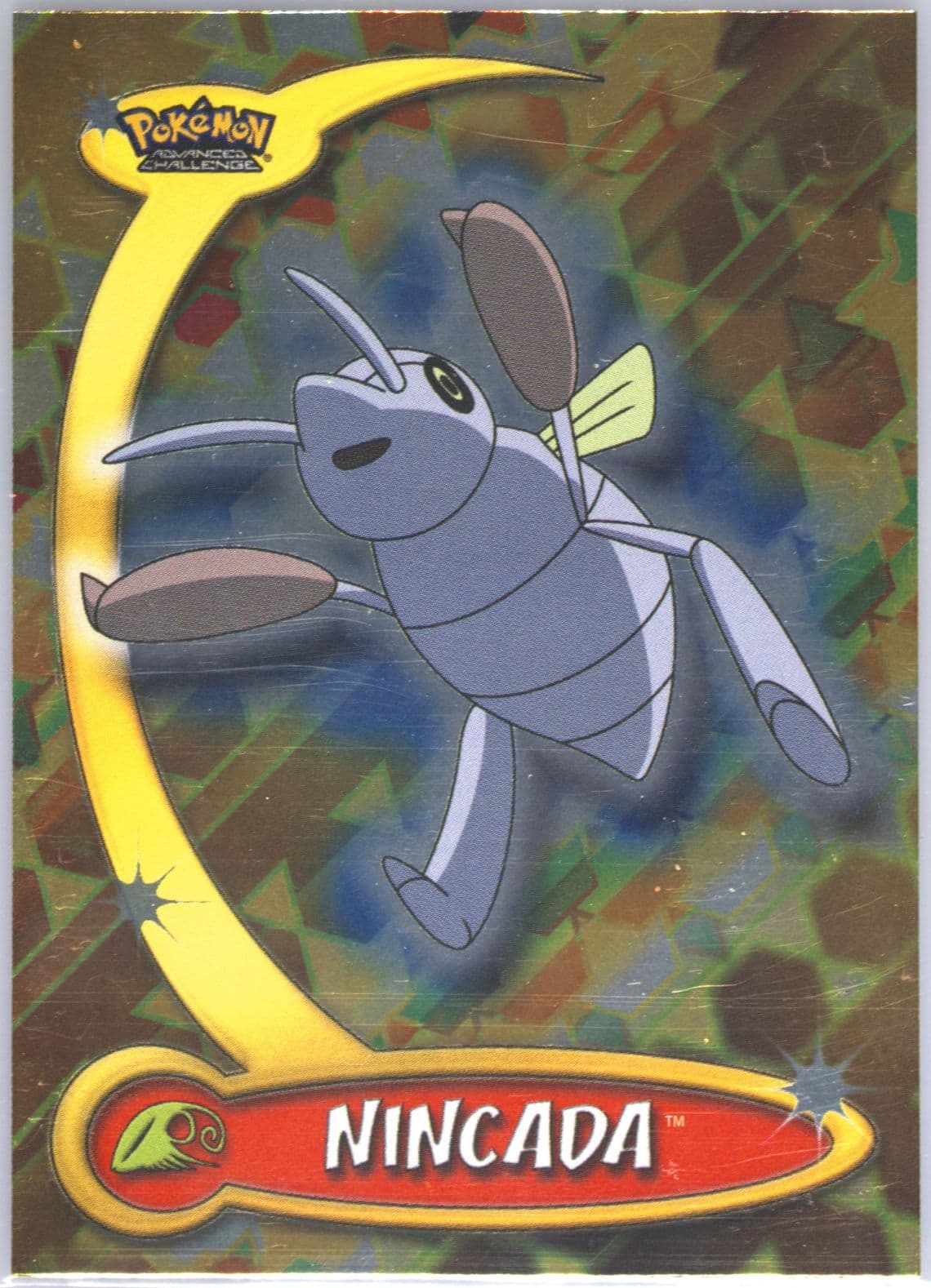 Nincada Foil (50) 2004 Topps Pokemon Advanced Challenge