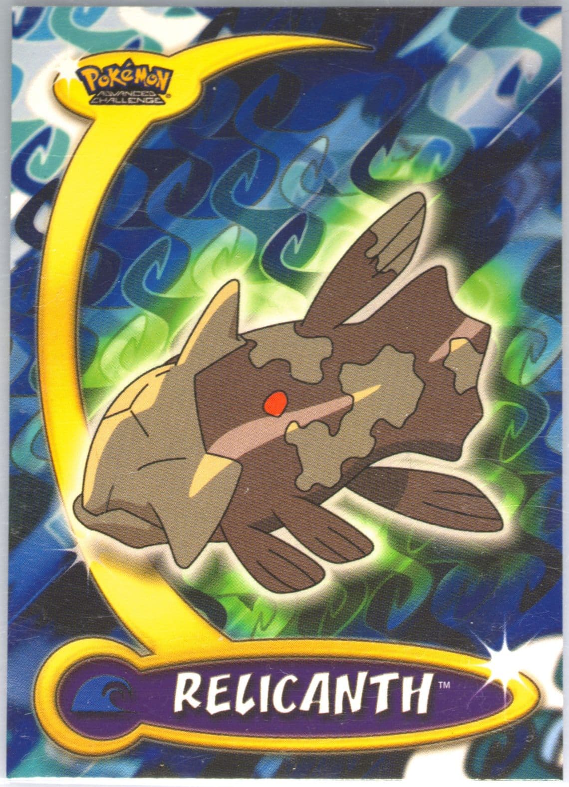 Relicanth (58) 2004 Topps Pokemon Advanced Challenge