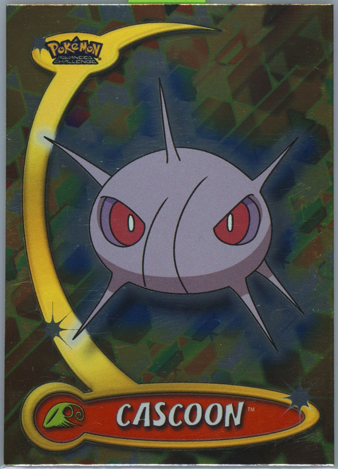 Cascoon Foil (12) 2004 Topps Pokemon Advanced Challenge