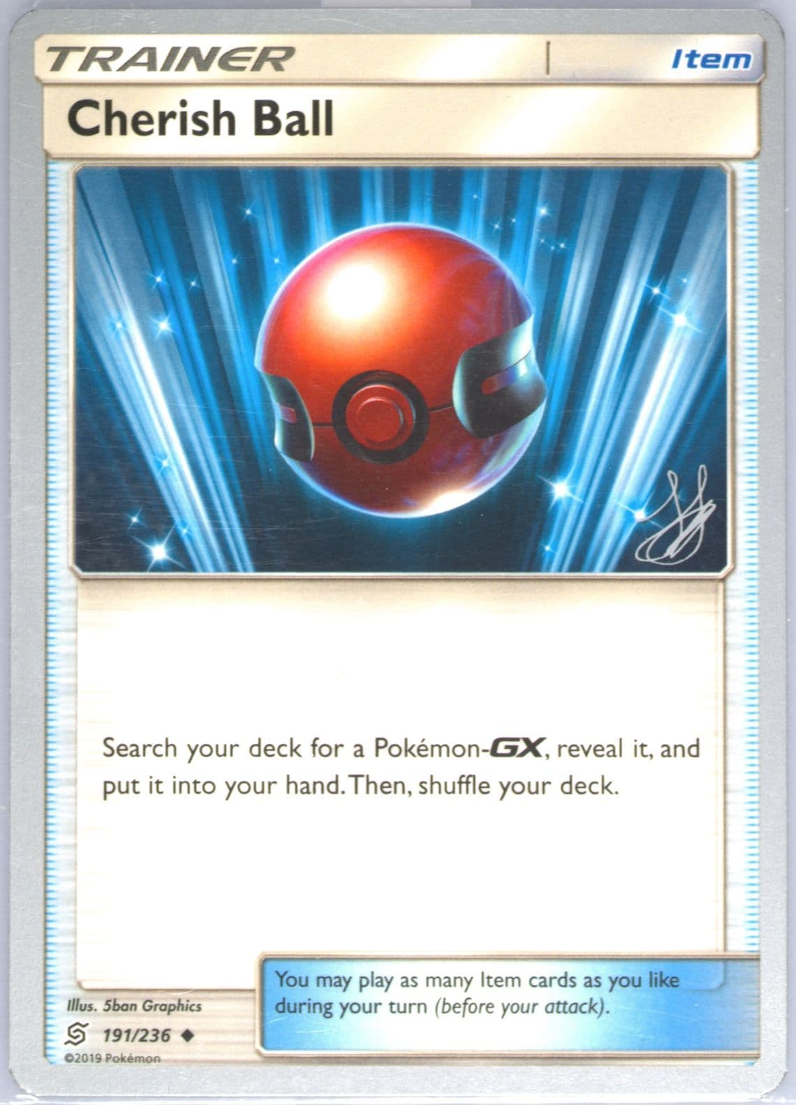 Cherish Ball Perfection (191) 2019 Pokemon World Championships Promo