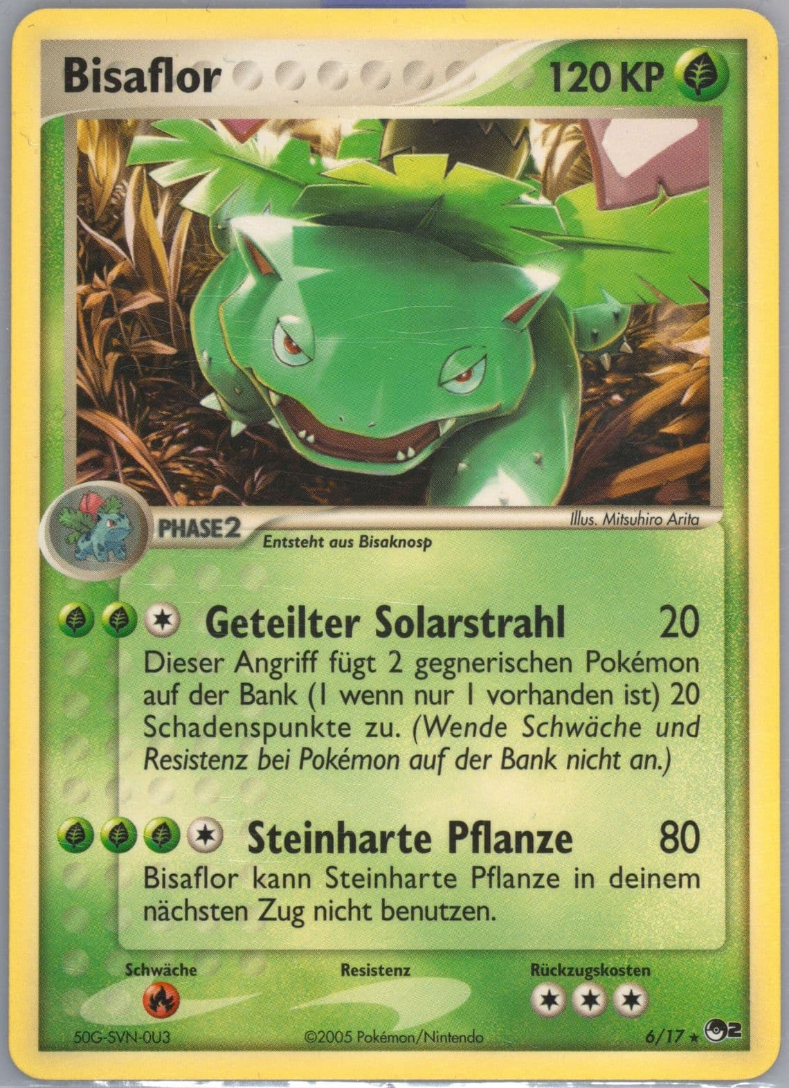 Bisaflor German (6) 2005 Pokemon Pop Series 2