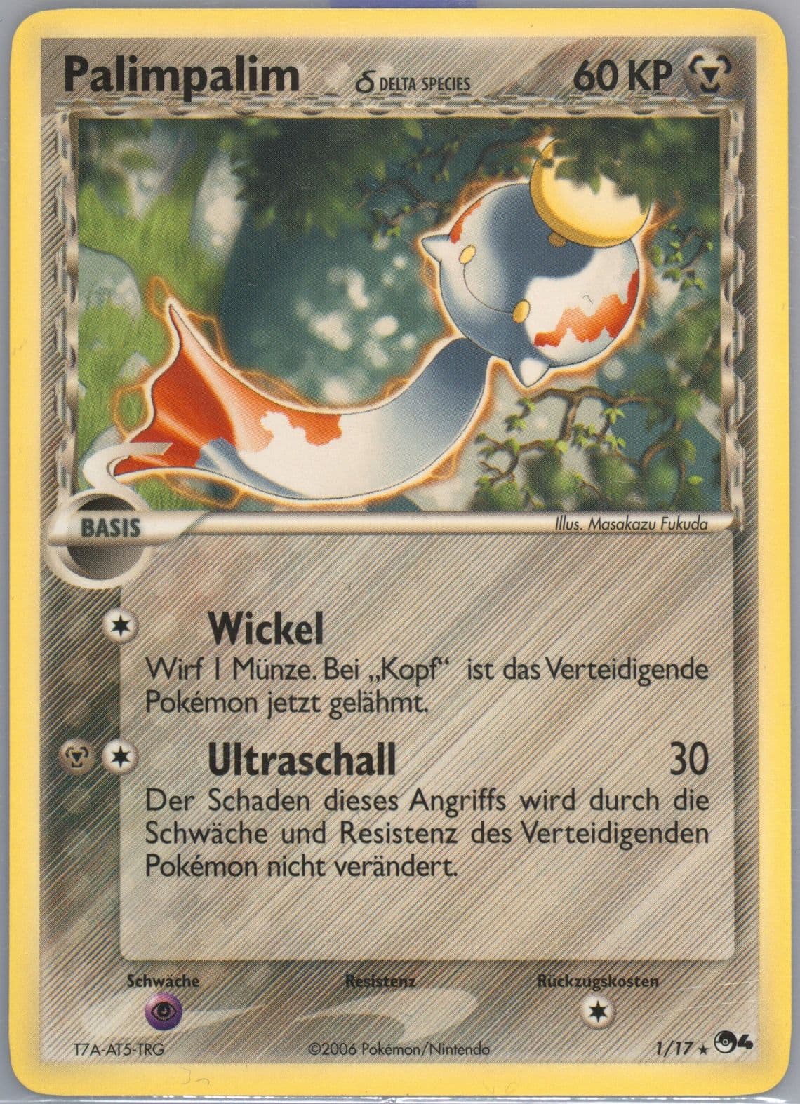 Palimpalim German (1) 2006 Pokemon Pop Series 4