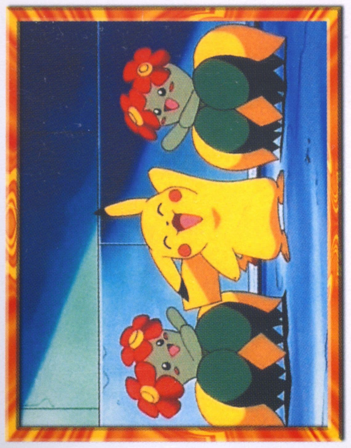 Pikachu & Bellosom (57) 2001 Merlin Pokemon 3