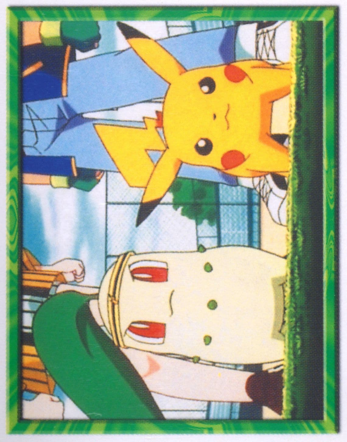 Pikachu & Chikorita (48) 2001 Merlin Pokemon 3