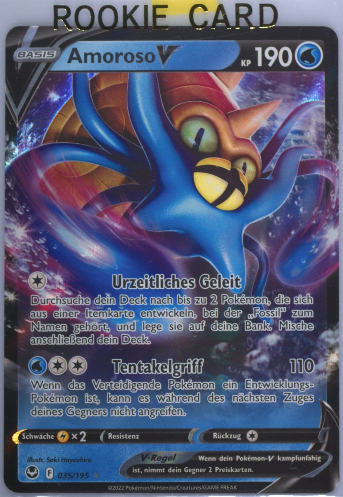 Amoroso V German (035) 2022 Pokemon Sword & Shield Silver Tempest