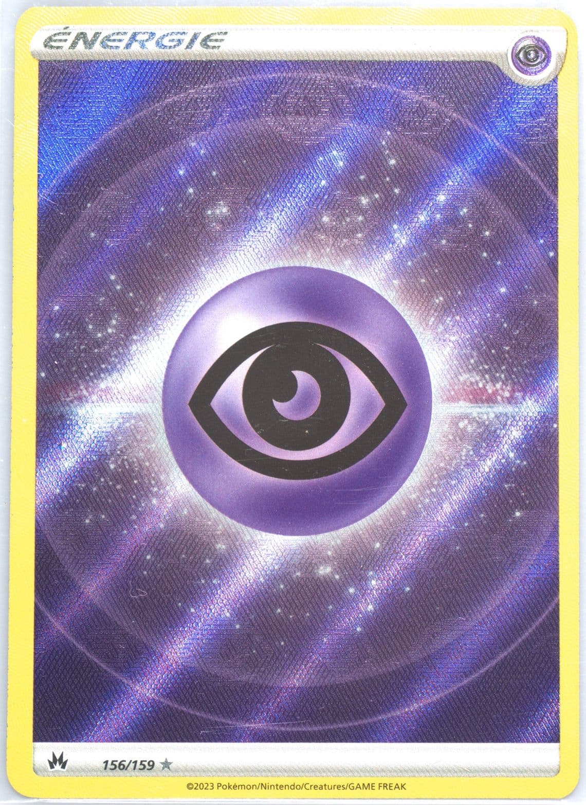 Psychic Energy French (156) 2023 Pokemon Sword and Shield Crown Zenith