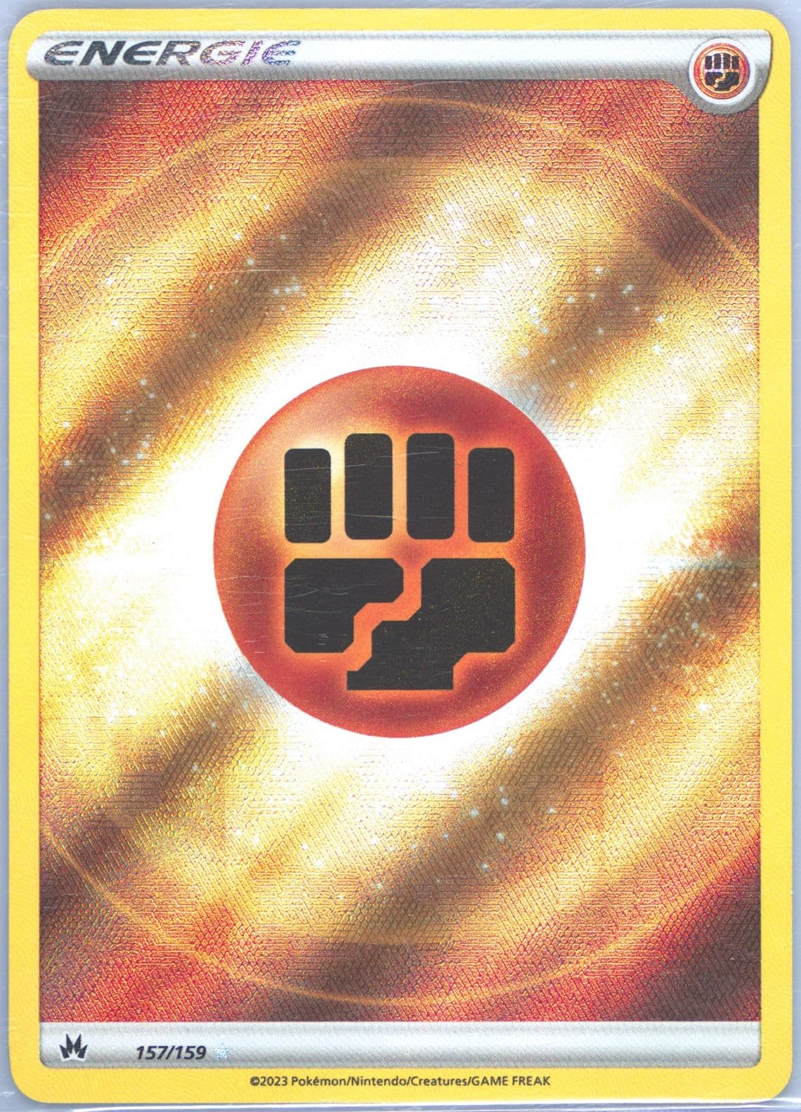 Fighting Energy French (157) 2023 Pokemon Sword and Shield Crown Zenith